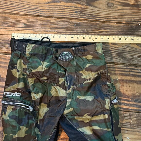 NEW Troy Lee Designs Moto Racing Dirt Bike Pants Men Size 32 Motocross Camo NWOT - Picture 4 of 13
